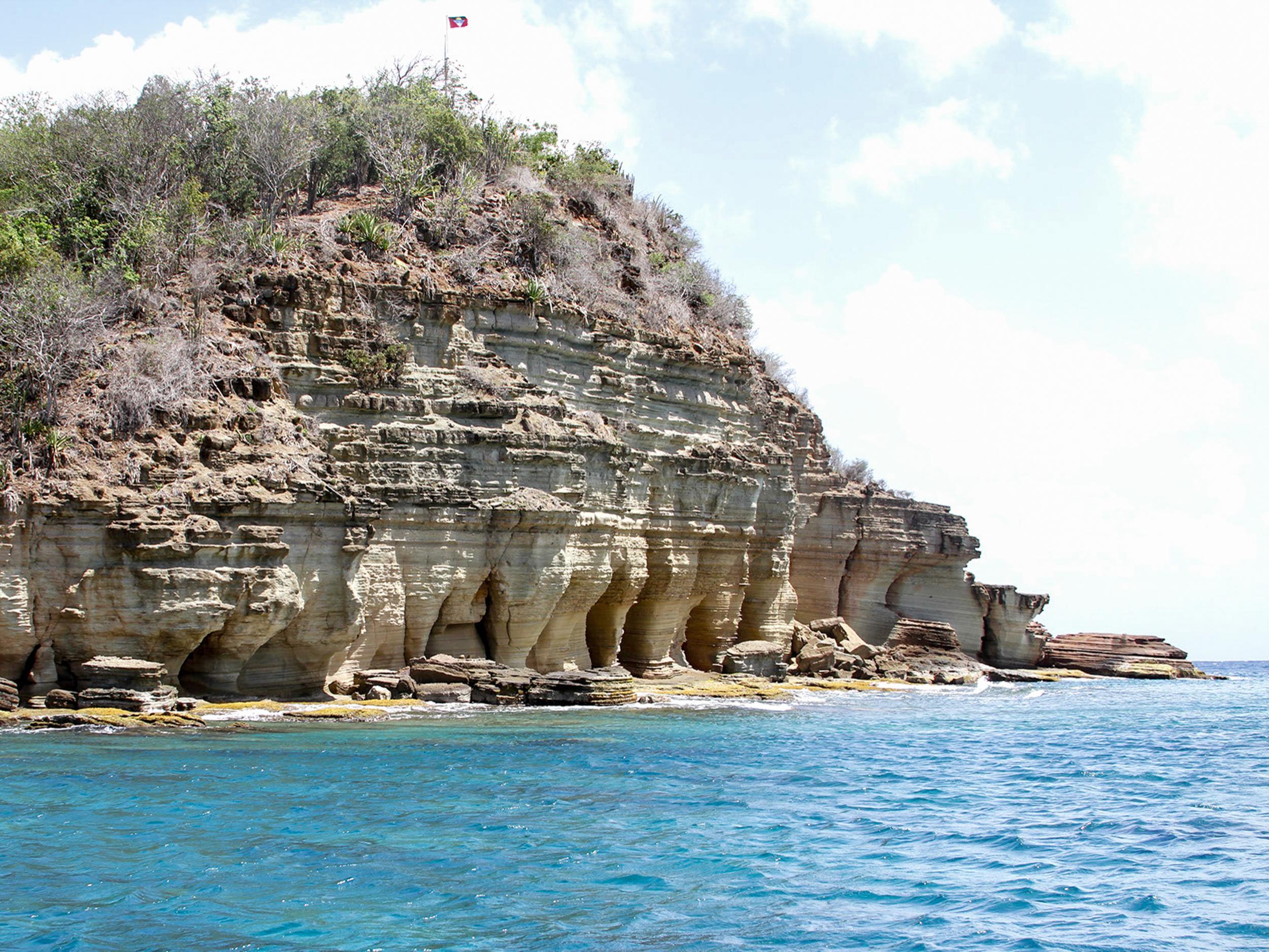 The Pillars of Hercules are a great snorkelling spot