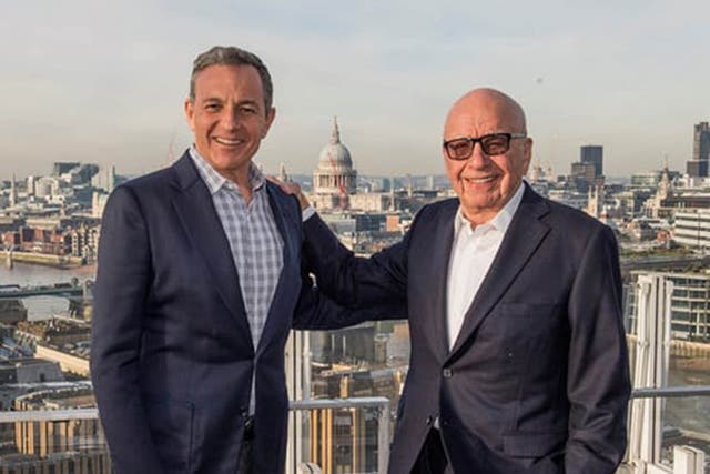 'I’m convinced that this combination, under Bob Iger’s leadership, will be one of the greatest companies in the world,' Murdoch said