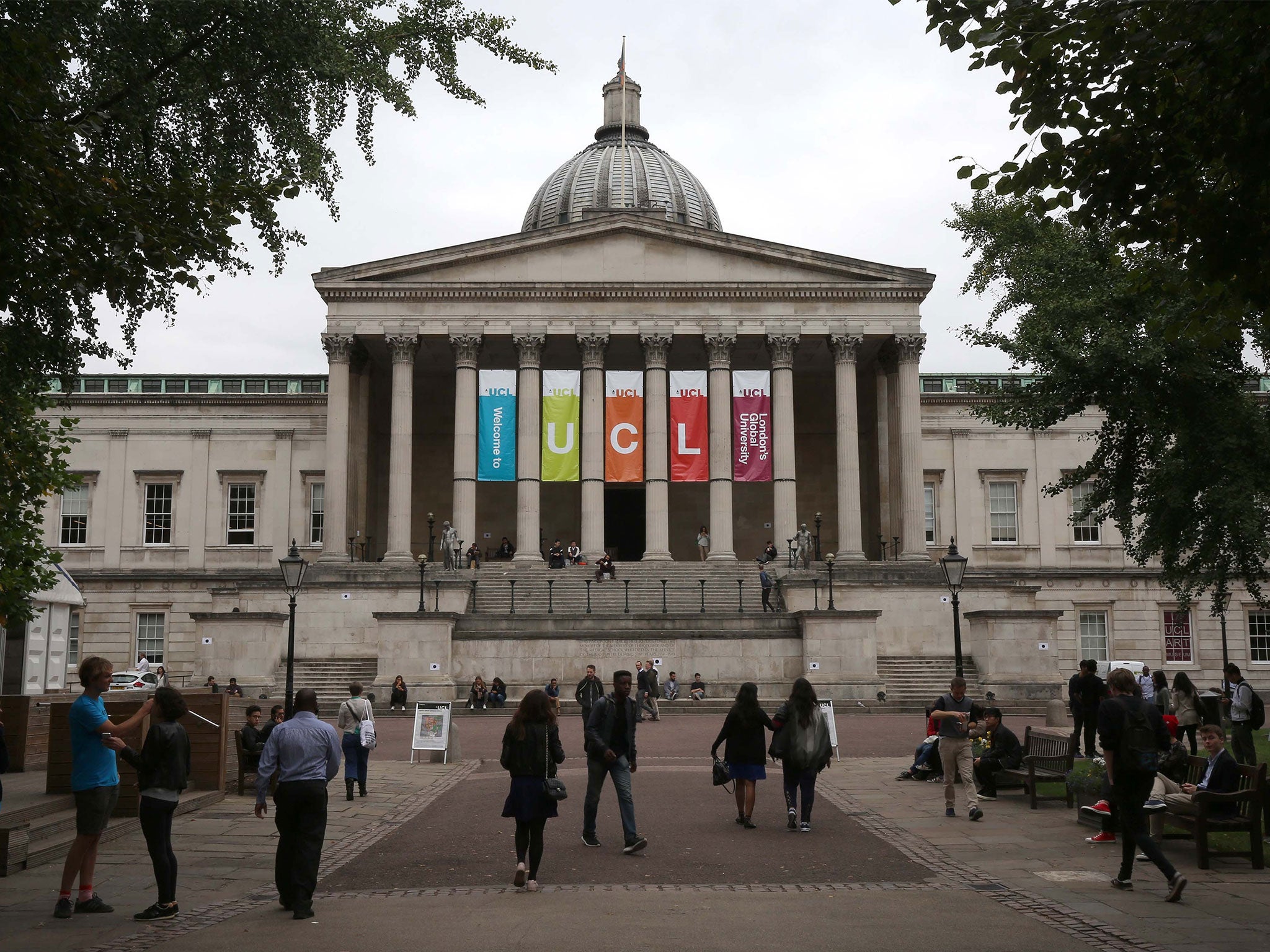 UCL forced to apologise for 'dreaming of a white campus' tweet | The Independent