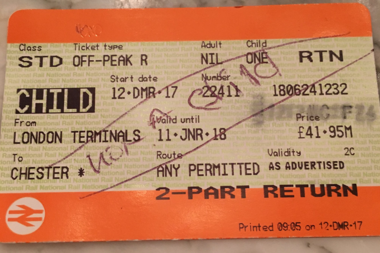 Staff wrote 'NOT A CHILD' on a 15-year-old's ticket