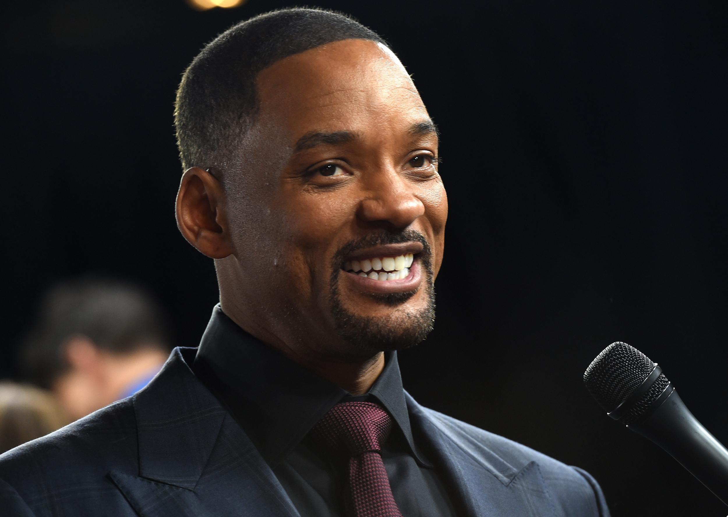 Actor Will Smith attends the Centerpiece Gala Premiere of Columbia Pictures' 'Concussion' during AFI FEST 2015 presented by Audi at TCL Chinese Theatre on November 10, 2015 in Hollywood, California. Credit: Kevin Winter/Getty Images for AFI.