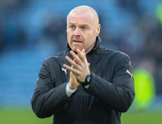 Dyche plays down Burnley’s ambitions despite their top-six position
