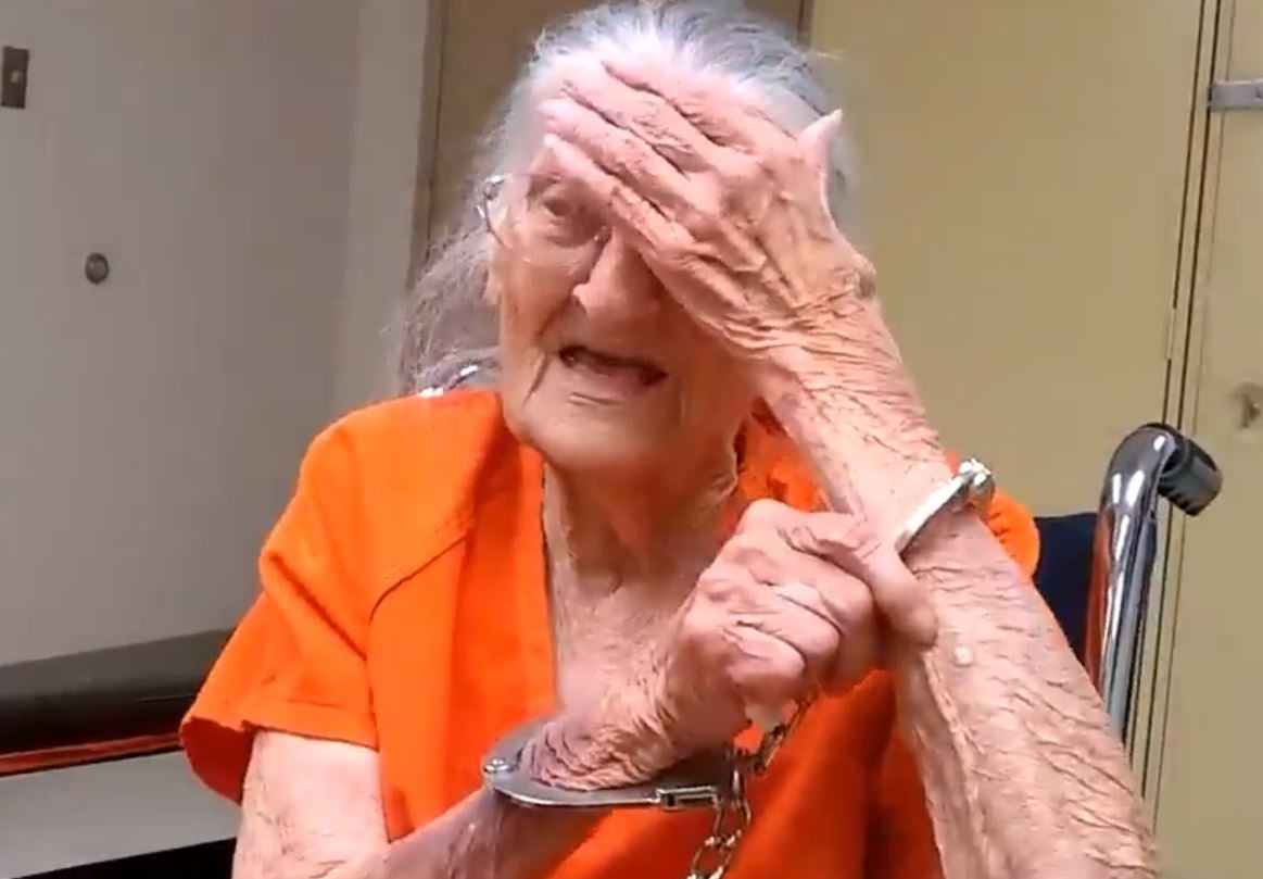 93 Year Old Woman Handcuffed And Jailed After Refusing To Leave Her 1229