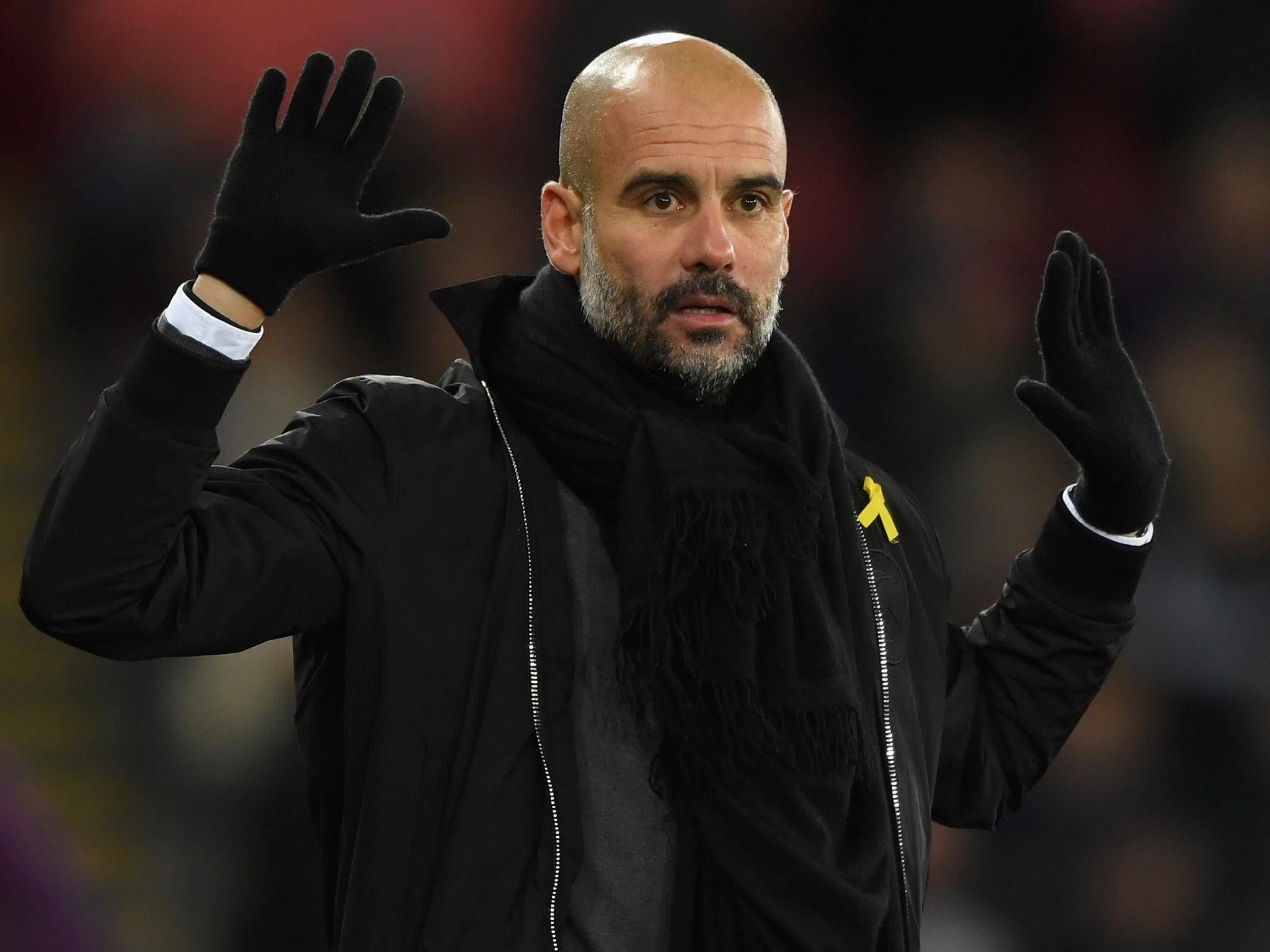 Pep Guardiola fanned the flames of the Manchester derby by ignoring United in favour of praising Spurs and Chelsea