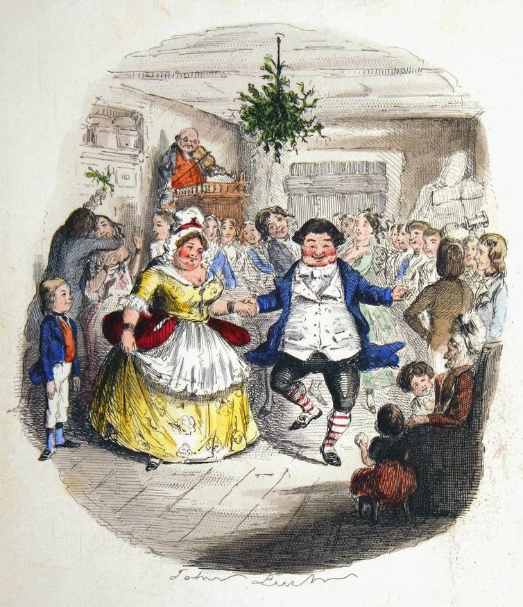 The frontispiece of ‘A Christmas Carol’