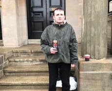 Homeless man waited hours to stop stranger’s £450 being stolen
