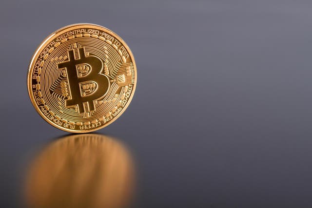 The value if bitcoin is up more than 150 per cent over last month