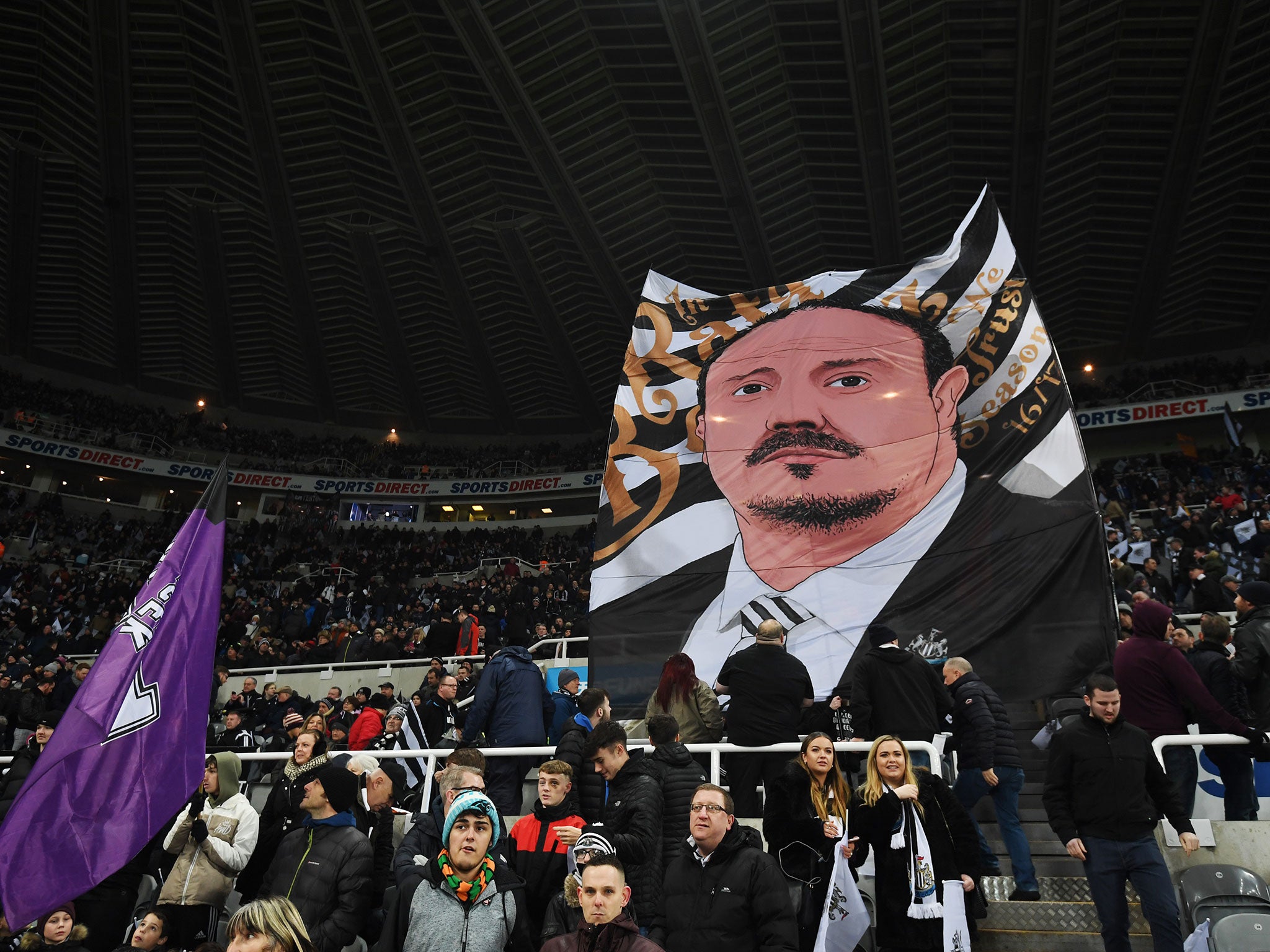 Rafa Benitez looks to be fighting a losing battle at Newcastle - time is running out