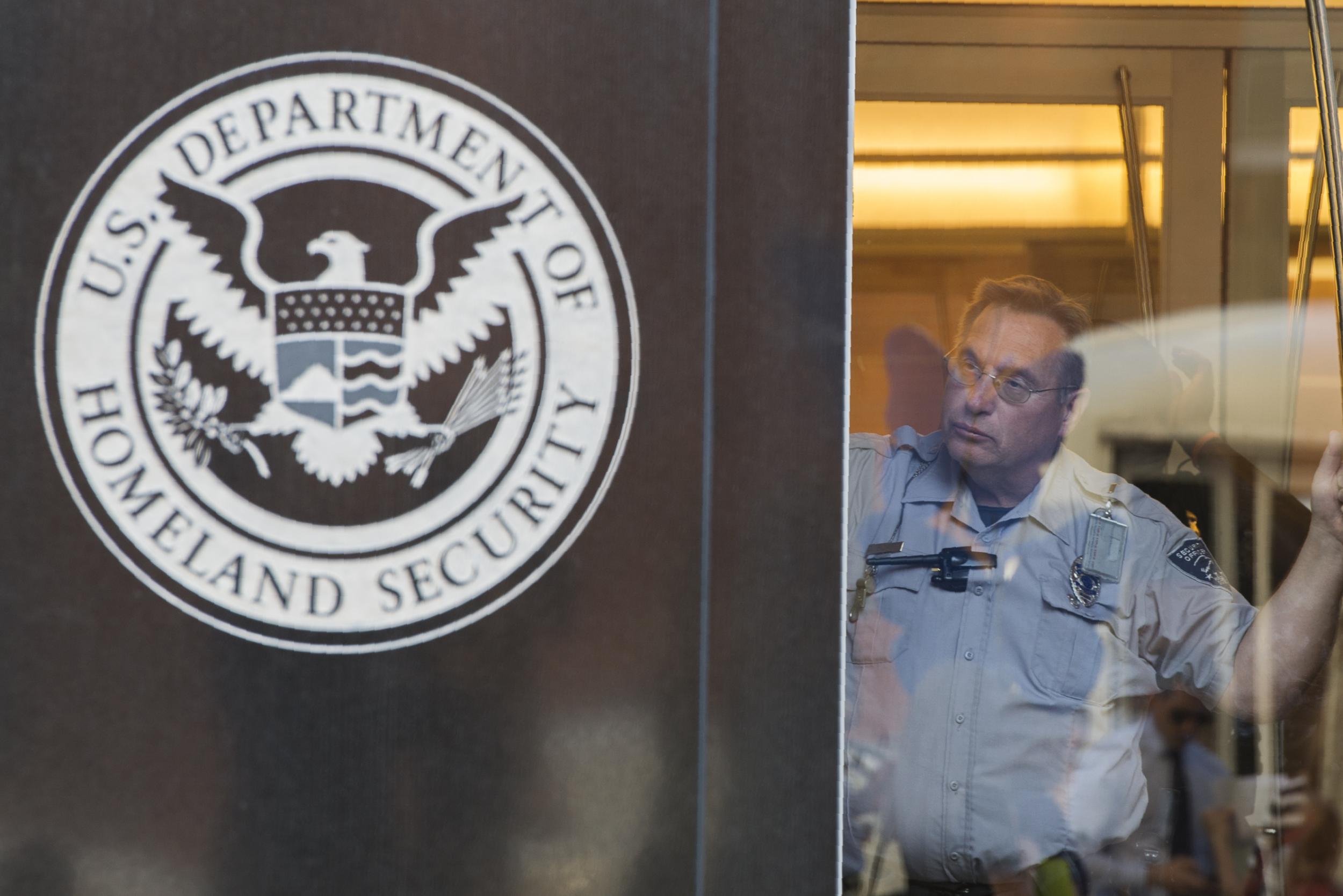 The Department of Homeland Security says this is common practice 