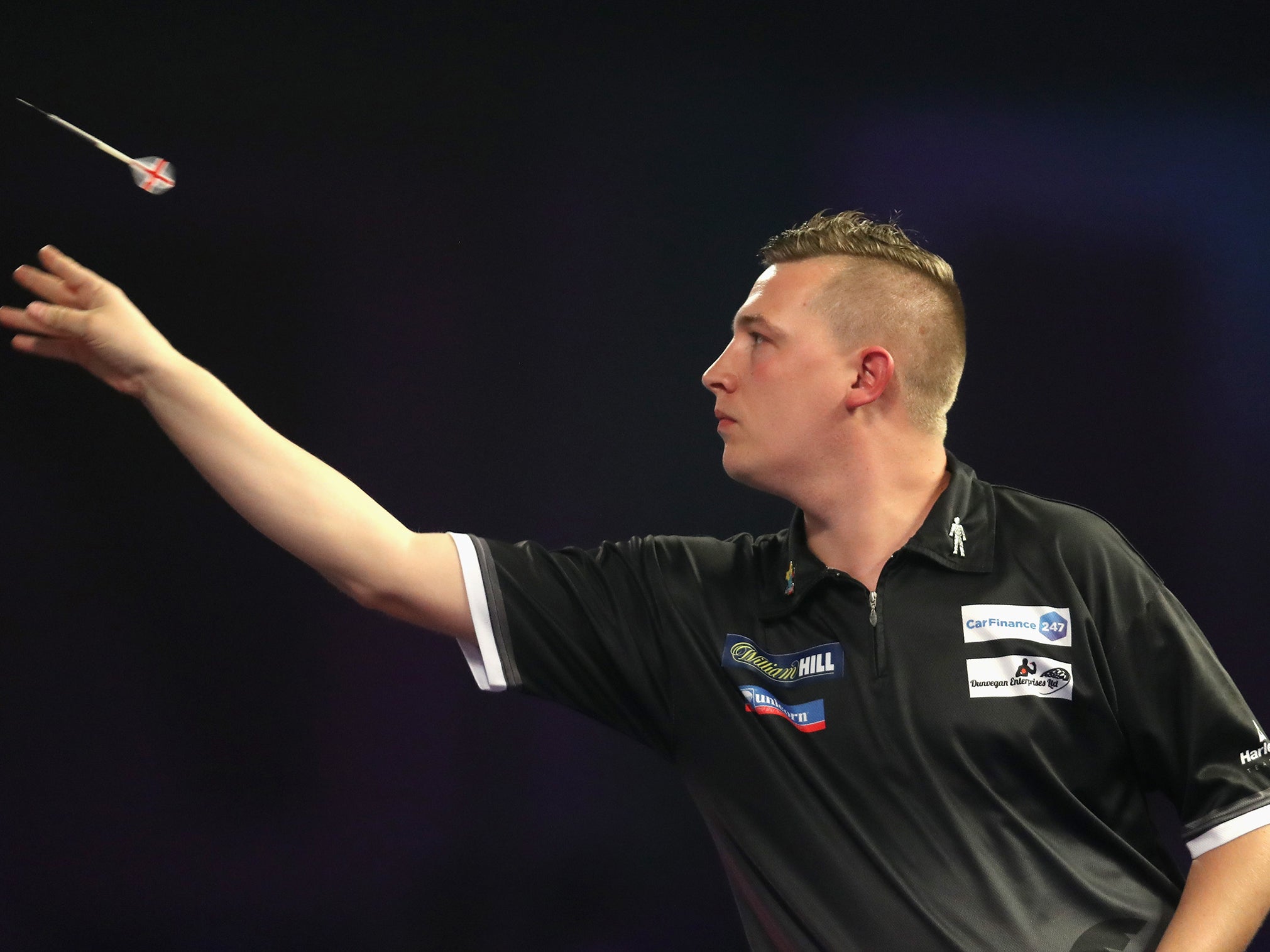 Taylor hailed Chris Dobey as 'the future of darts'