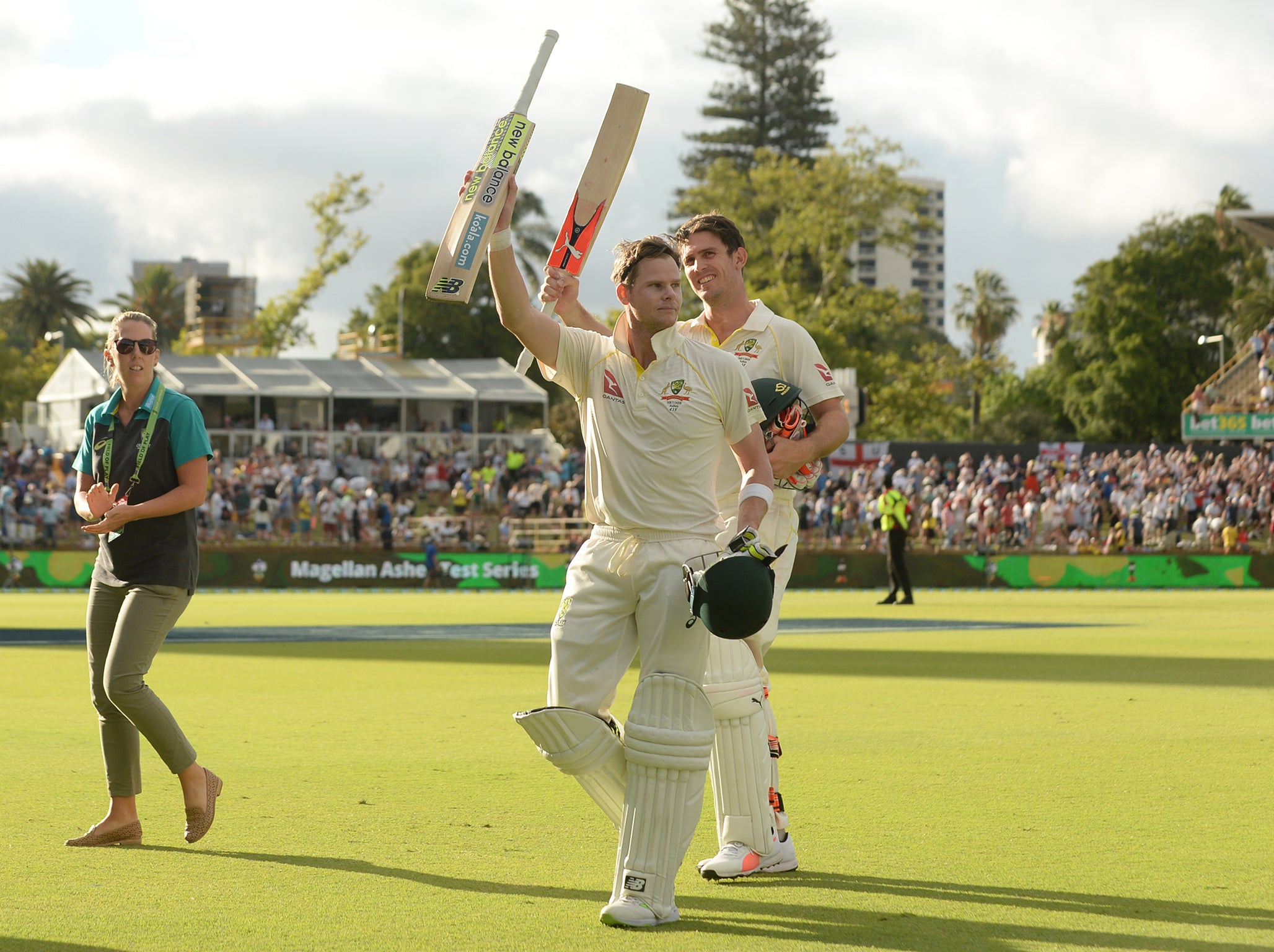 Smith has been outstanding in the third Ashes Test