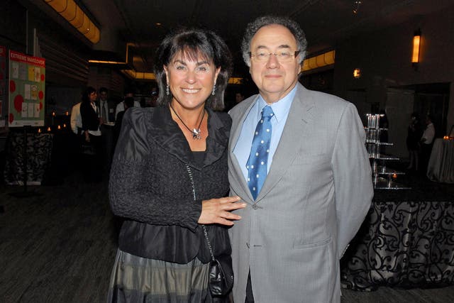 Honey and Barry Sherman, chairman and CEO of Apotex Inc, in 2010