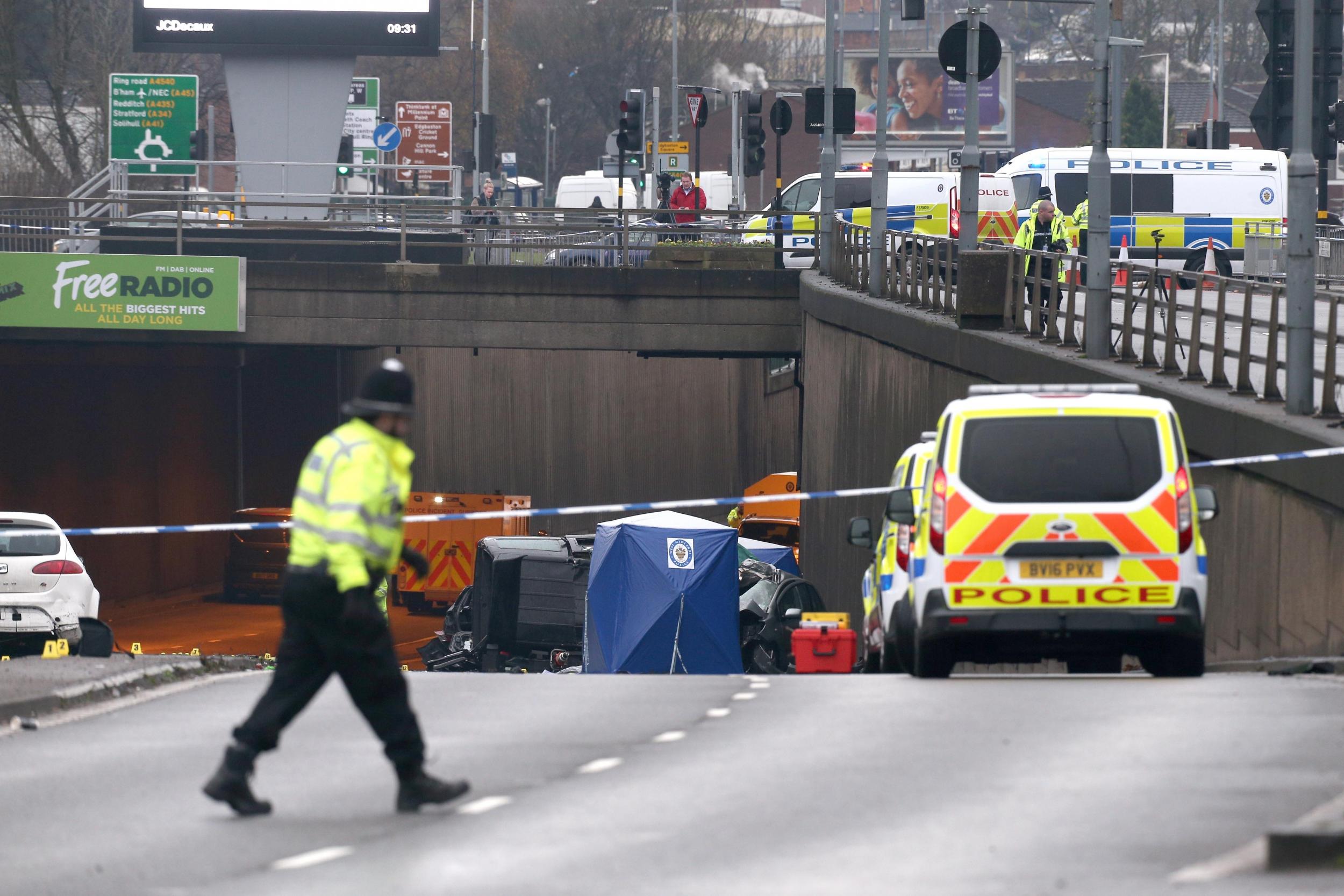 Birmingham car crash Six dead and one critically injured in ‘harrowing