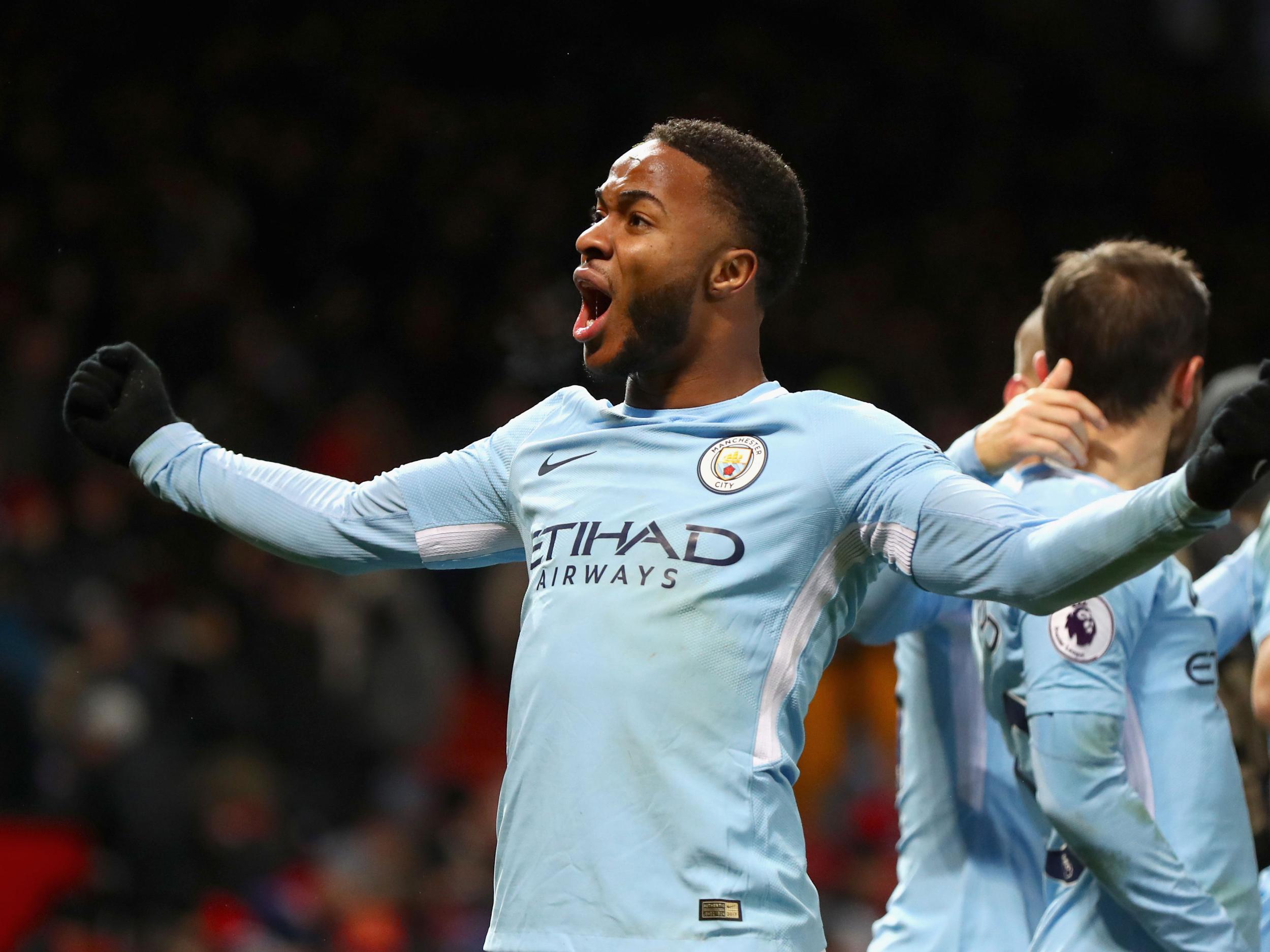 Raheem Sterling was attacked ahead of Manchester City's win over Tottenham on Saturday