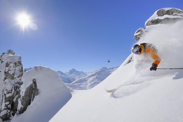 Find deep pow in St Anton