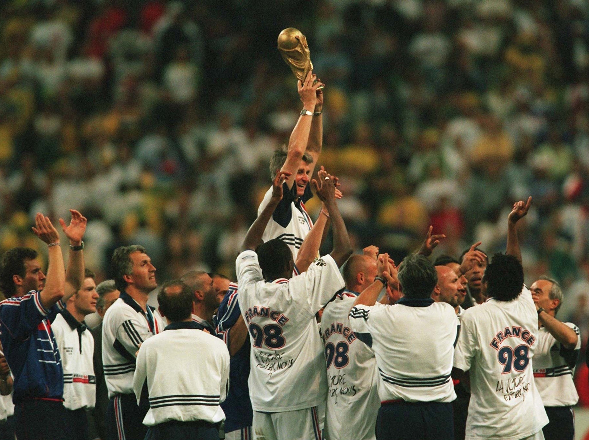 Thuram was part of the multiracial France side which won the World Cup in 1998