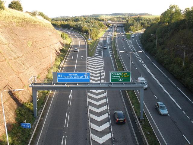 The Extra Mile gives ideas of where to stop off motorways and main roads, like the A30 pictured here