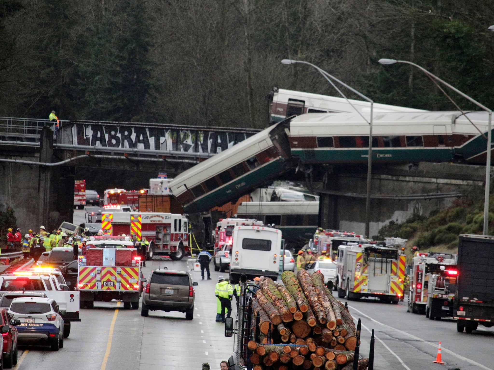 Washington train crash Investigators turn to injured engineer to find