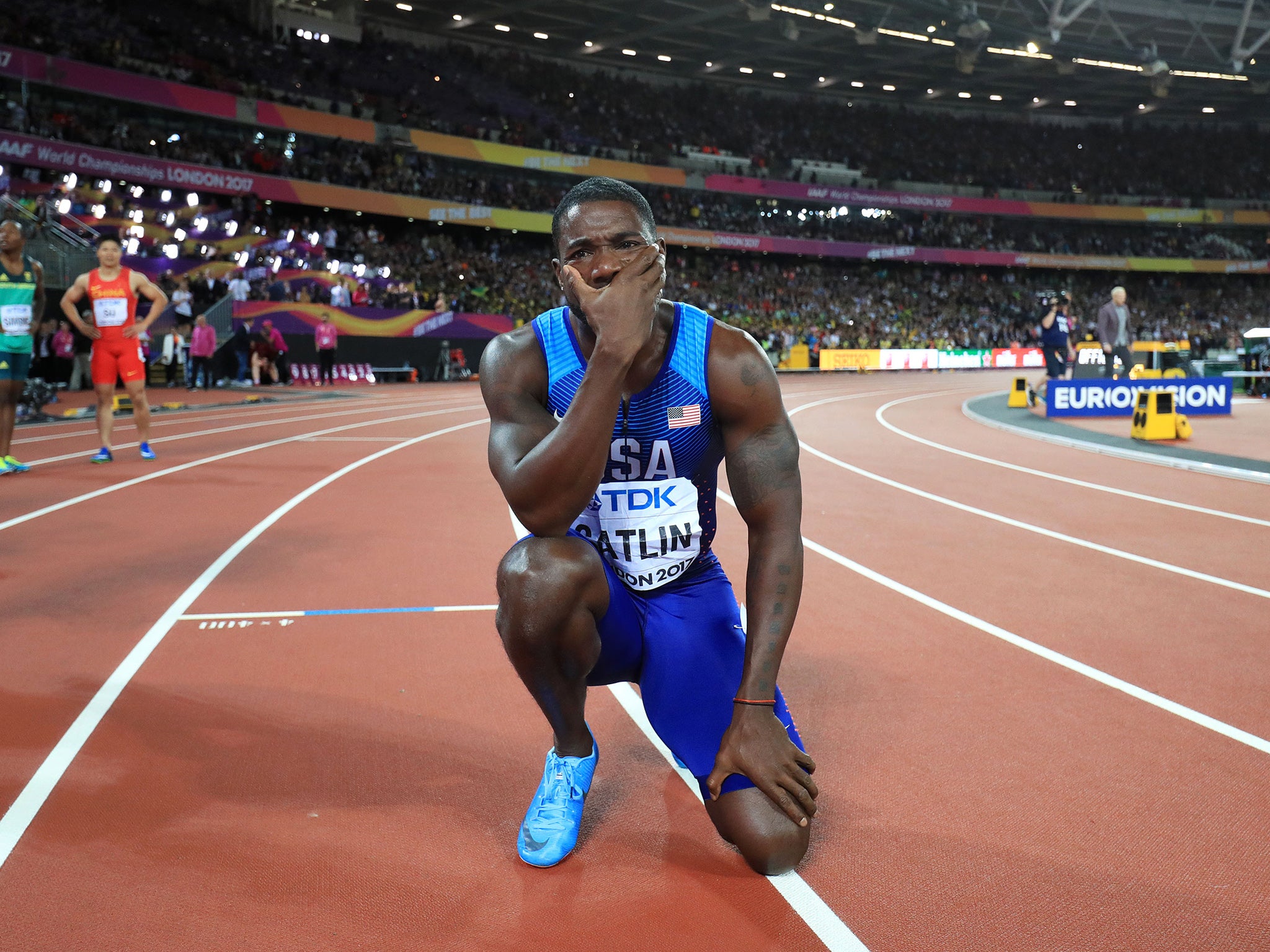 US sprinter Justin Gatlin is embroiled in a drugs scandal following a newspaper investigation