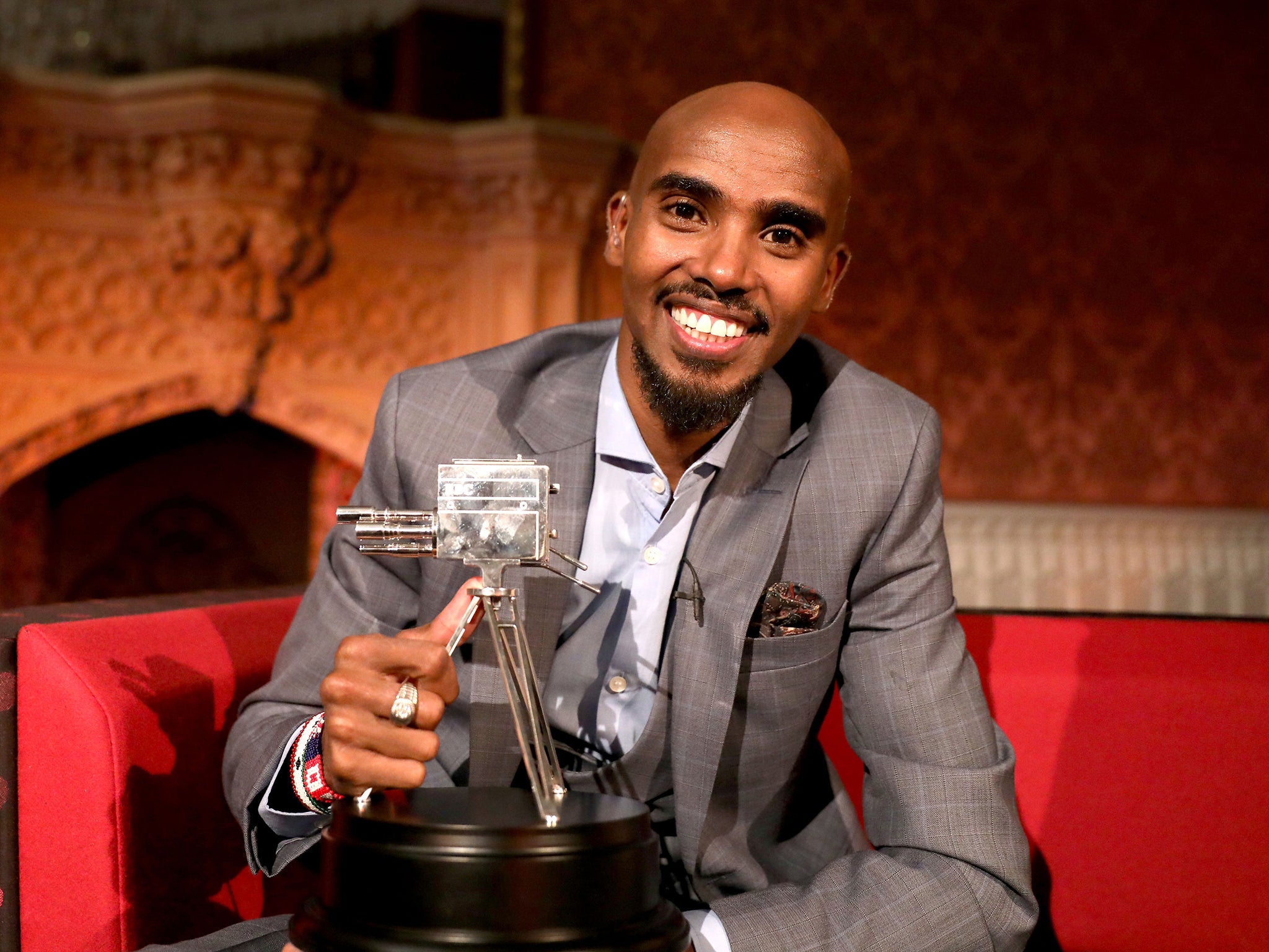 Mo Farah won the BBC Sports Personality of the Year award for the first time