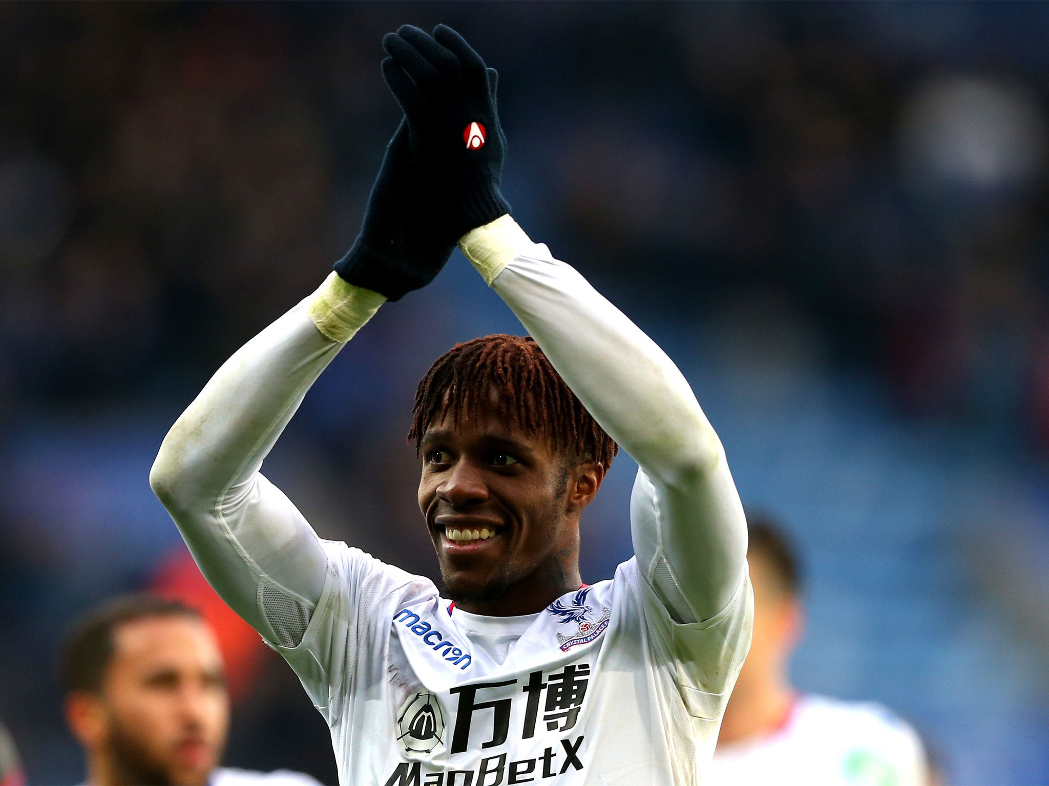 Wilf Zaha put in another stunning performance as Palace won 3-0 at Leicester