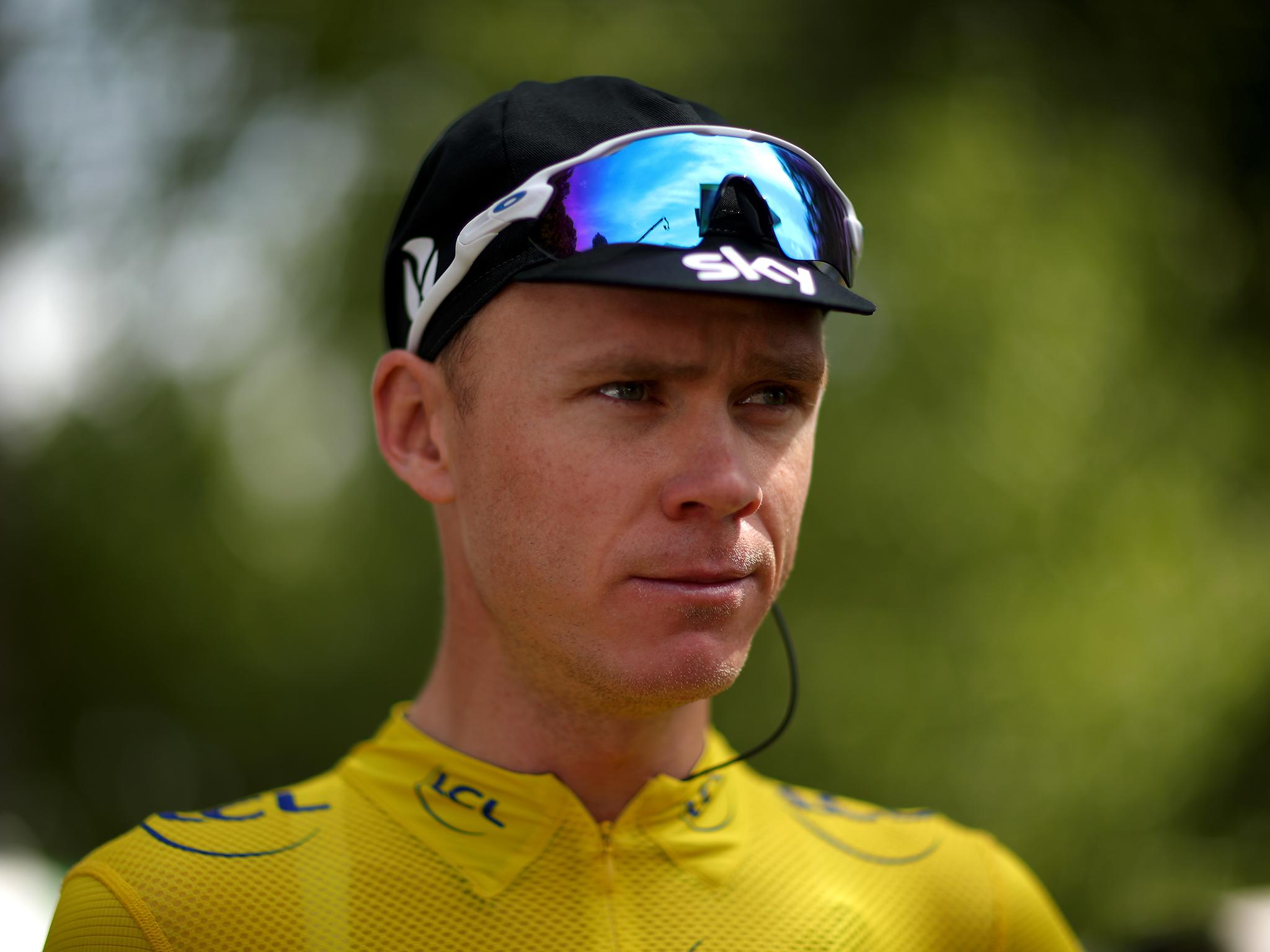 Froome is seeking to prove his innocence over an adverse finding for elevated levels of salbutamol at last year's La Vuelta