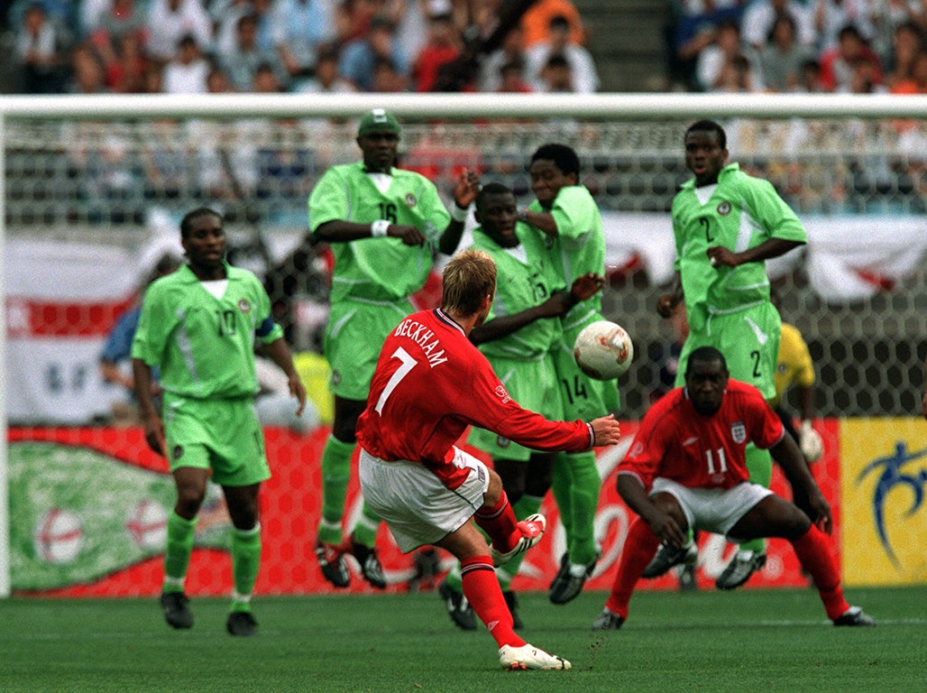 England last played Nigeria at the 2002 World Cup, drawing 0-0