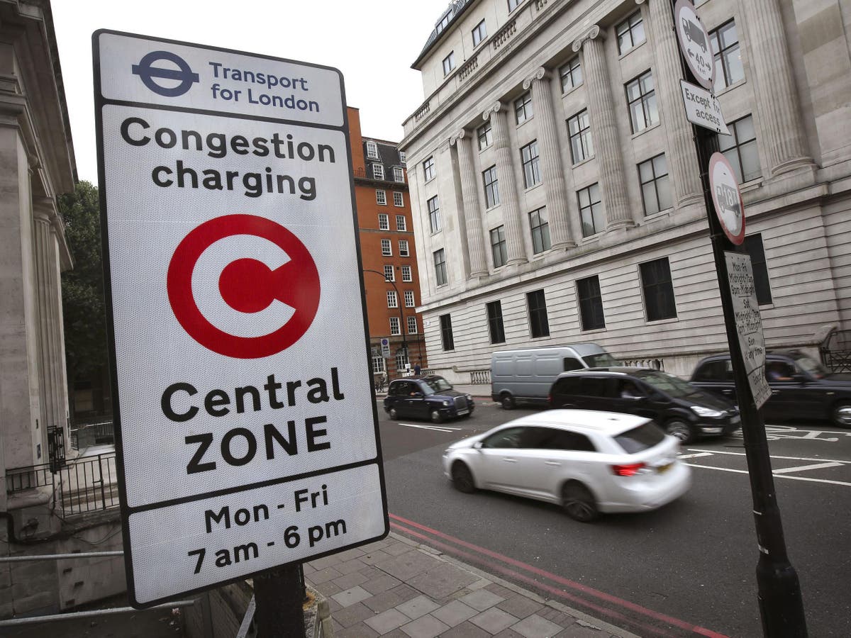 въезд в центр города