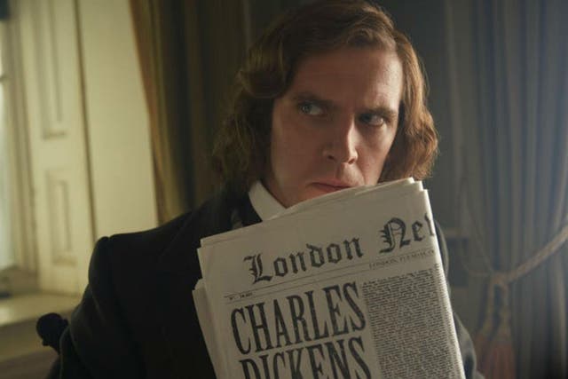 Dan Stevens stars as Charles Dickens in ‘The Man Who Invented Christmas’