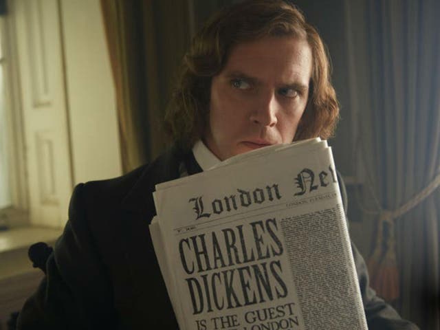 Dan Stevens stars as Charles Dickens in ‘The Man Who Invented Christmas’