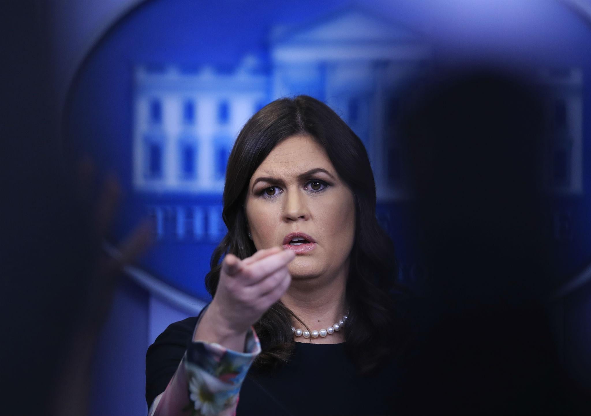 Ms Sanders attacked a Democrat on Twitter after she was misquoted