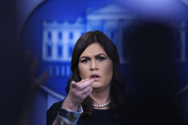 Ms Sanders attacked a Democrat on Twitter after she was misquoted