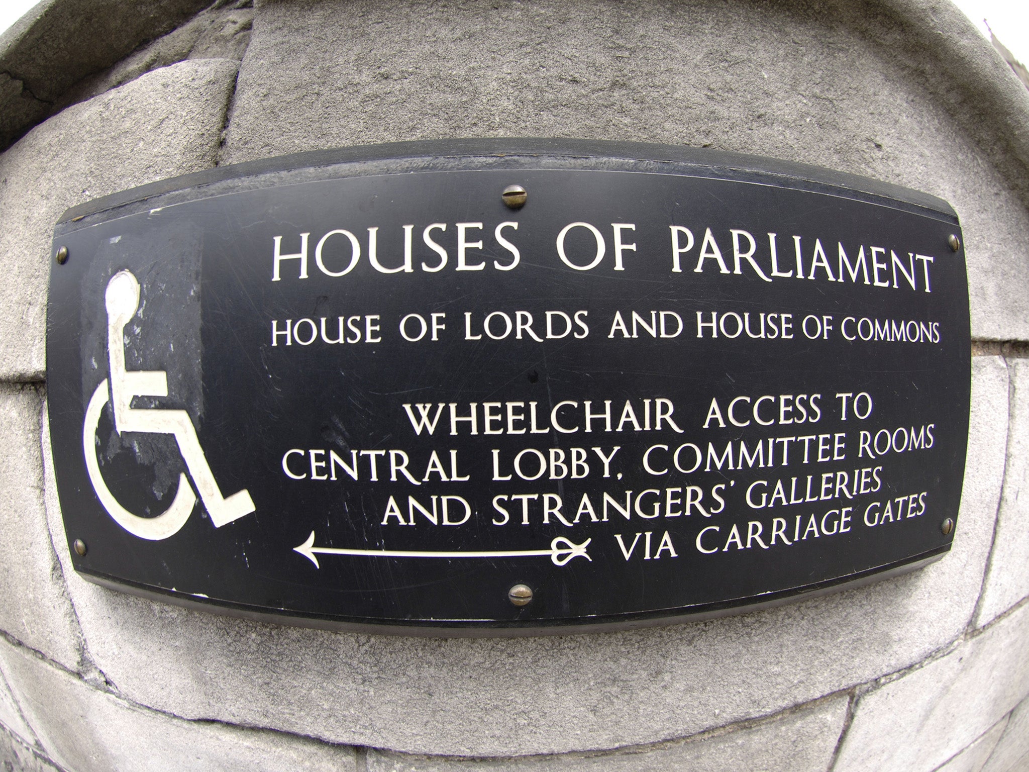 Westminster is poor on disabled access – a metaphor, some might say, for the Government’s recent welfare changes