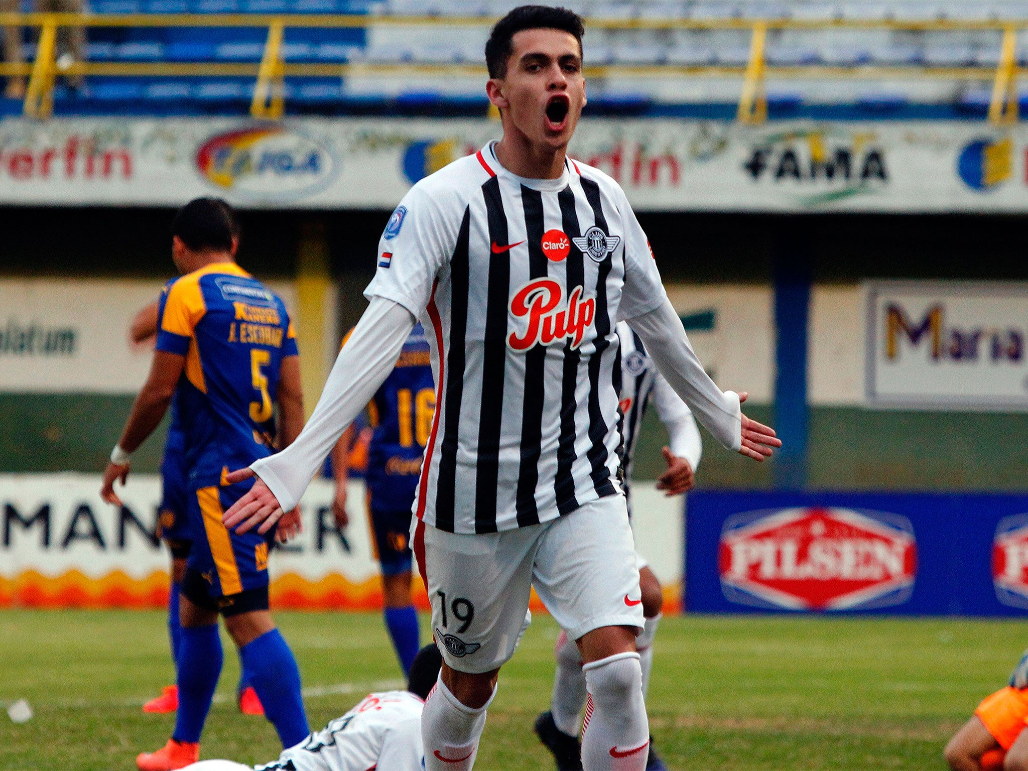 Jesus Medina of Libertad is expected to join Manchester City