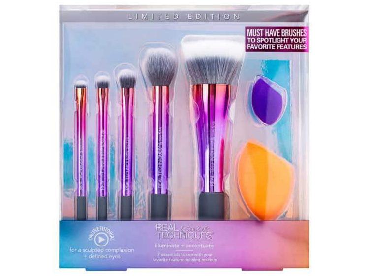 Real Techniques Illuminate and Accentuate, £20, Superdrug