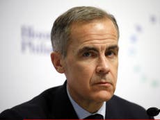 Chaotic Brexit could force interest rate cut warns Mark Carney