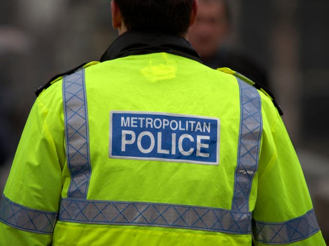 The man died after being restrained by Metropolitan Police officers