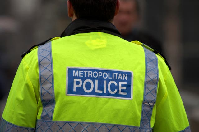 The man died after being restrained by Metropolitan Police officers