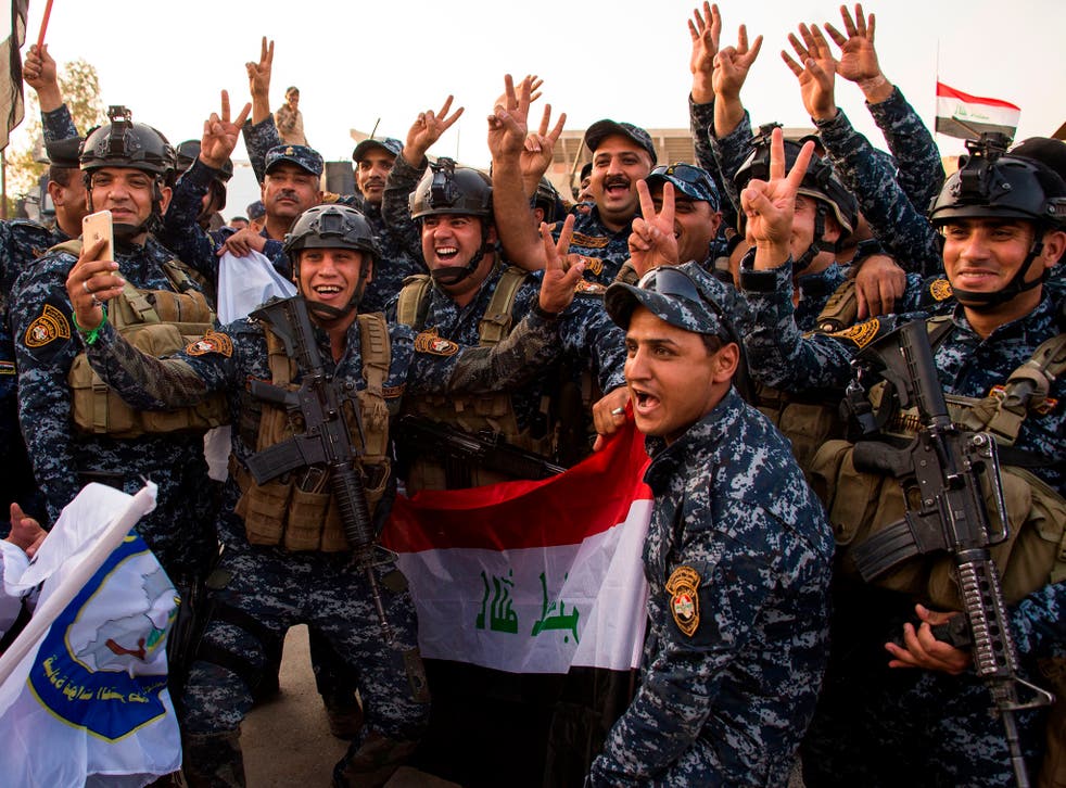 Iraqi forces celebrated in Mosul when it was liberated from Isis, but the threat from Islamists is far from over