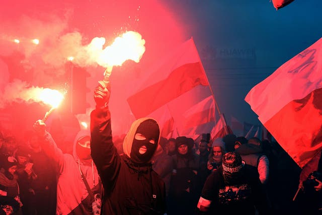 Poland's slide towards authoritarianism comes amid a growing nationalist movement in the country
