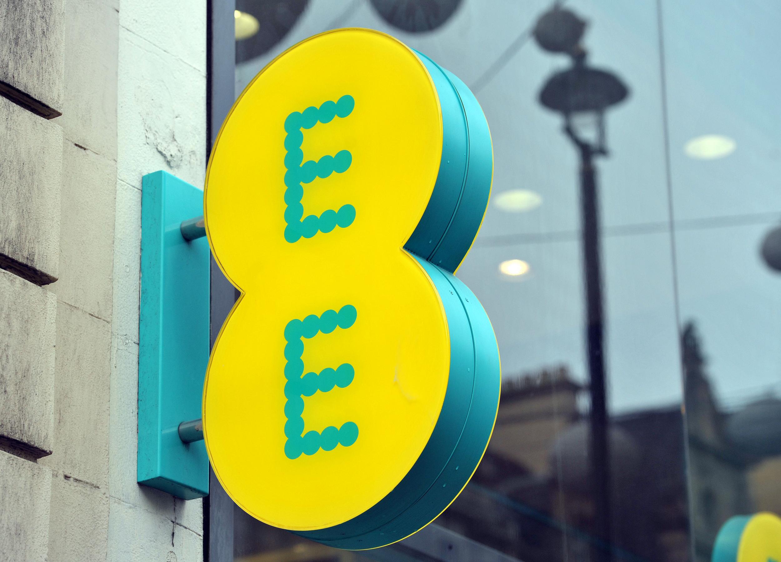 EE holds 45 per cent of all usable mobile spectrum