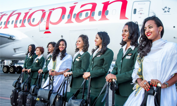 Ethiopian Airlines Operates First All Female Flight Crew In - 