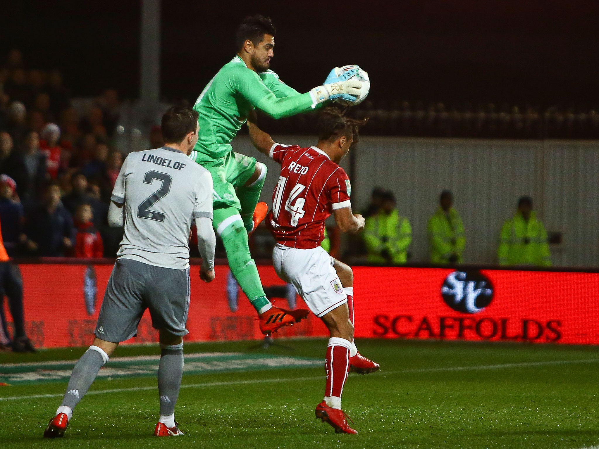 Sergio Romero last played for United in the League Cup defeat to Bristol City