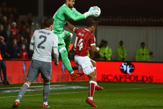 Sergio Romero last played for United in the League Cup defeat to Bristol City