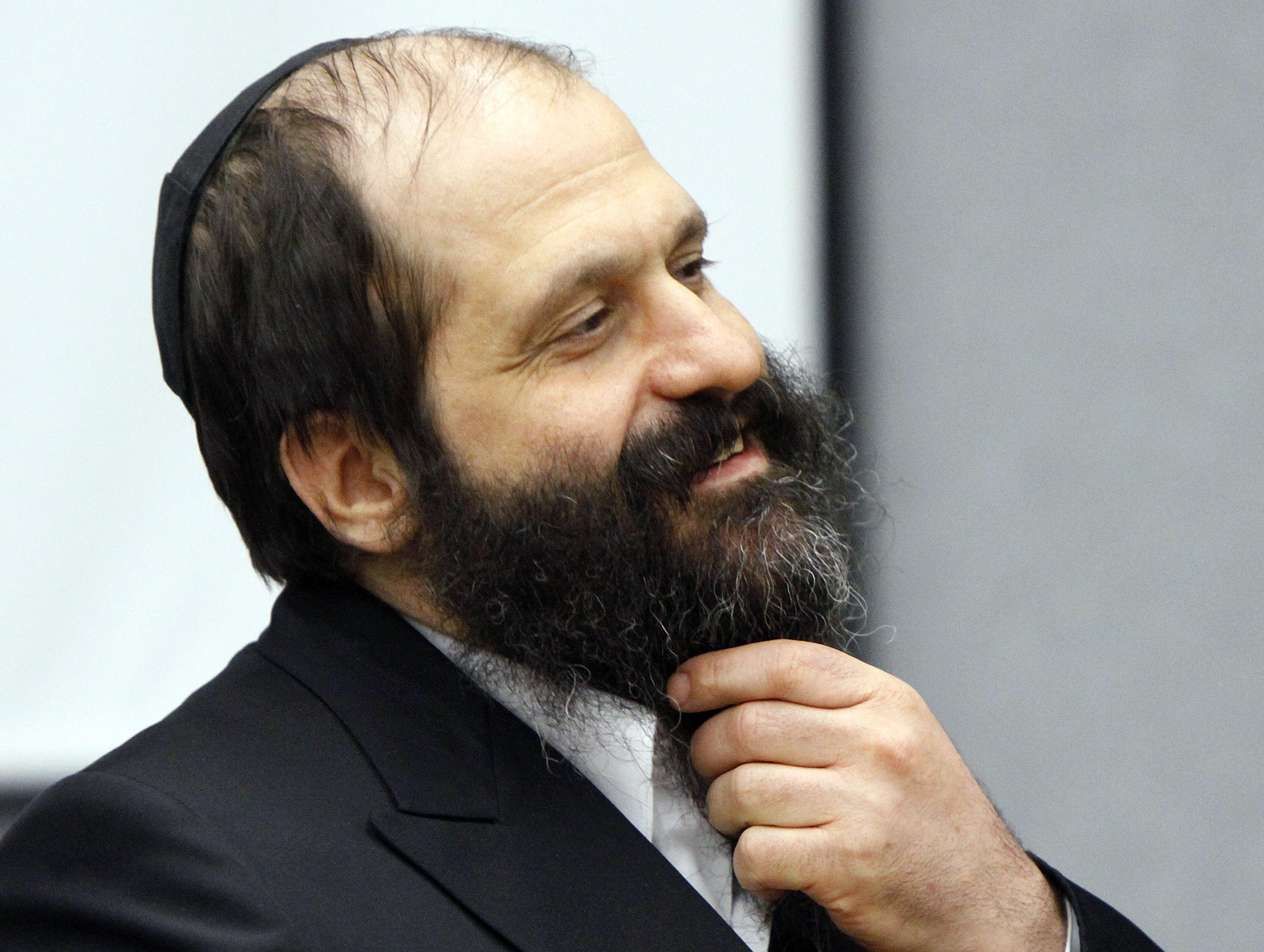 Sholom Rubashkin appears at the Black Hawk County Courthouse in Waterloo, Iowa in 2010