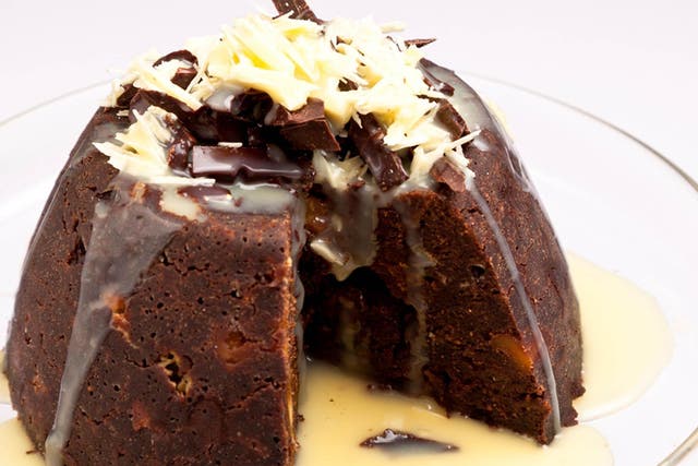 In the gateau: Make this triple-choc pud six weeks in advance to allow the flavours to mature