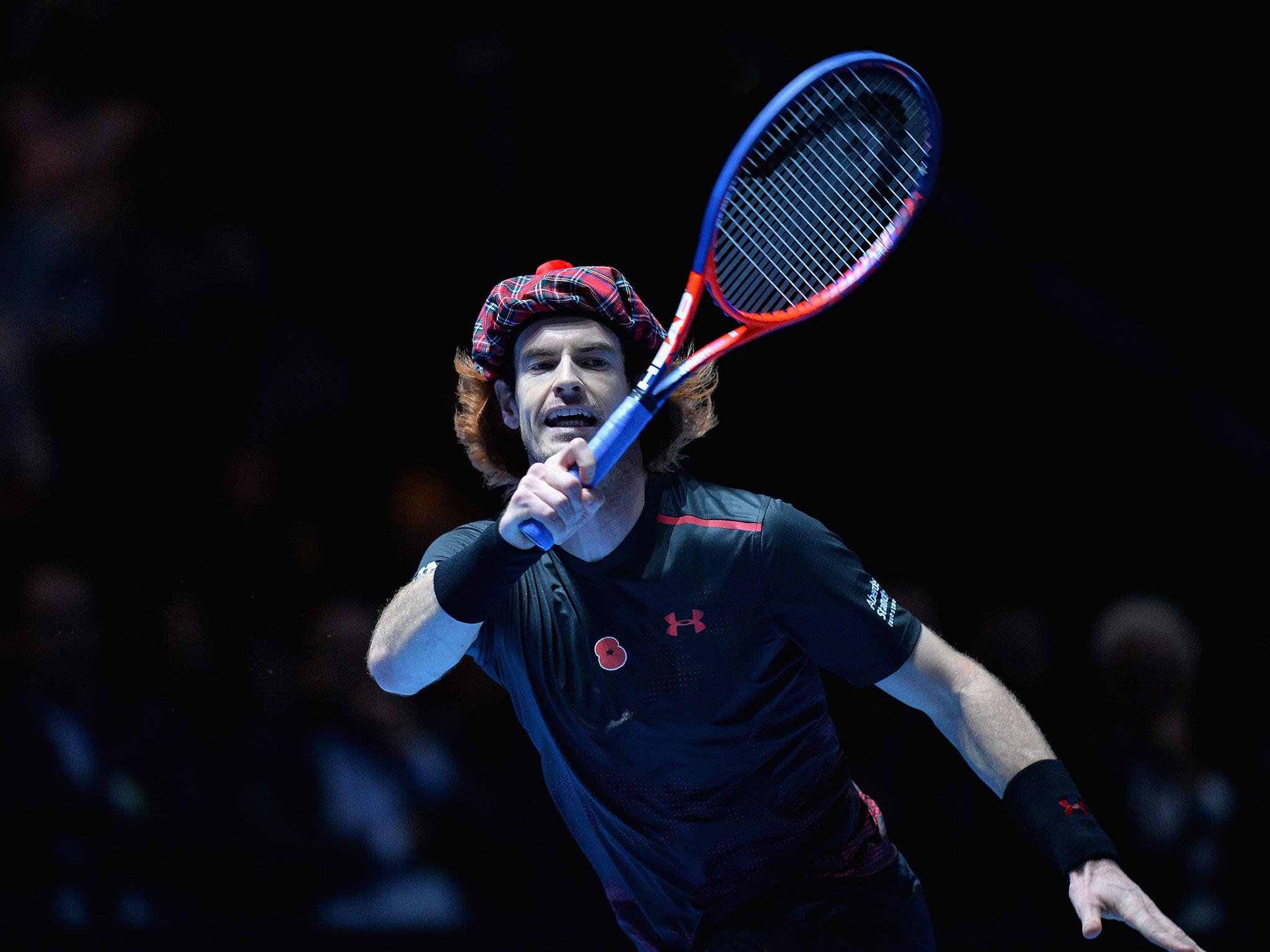 
Andy Murray played in an exhibition match last month against Roger Federer 