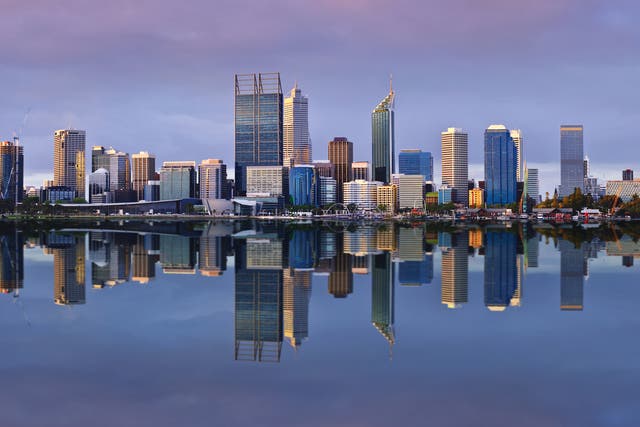 Perth is the west coast’s biggest city