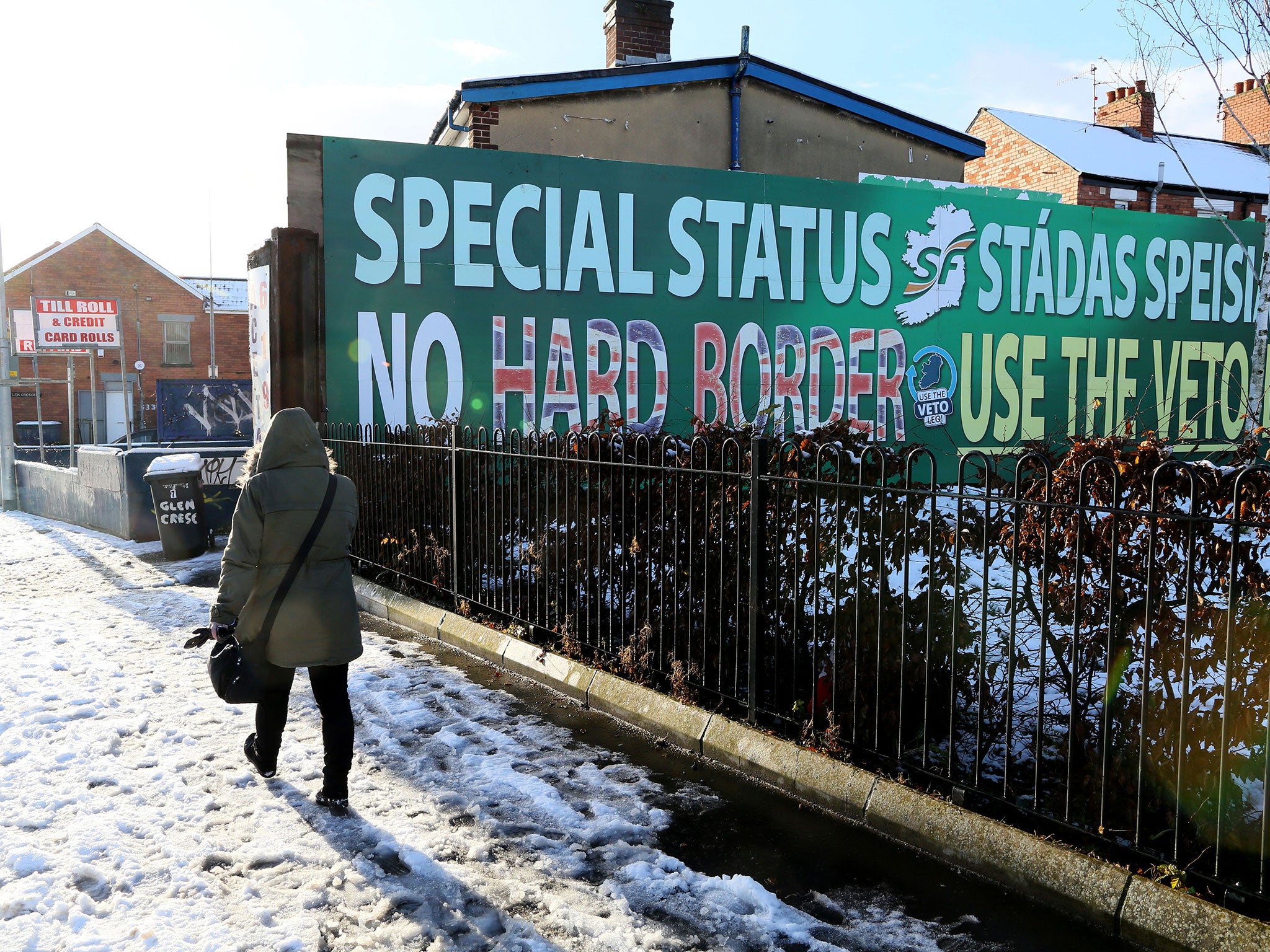 'A hard border? Going back to the old days? There’s no appetite here for that at all'