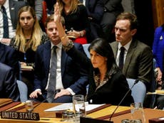 US ambassador attacks UN for having 'disrespected' America